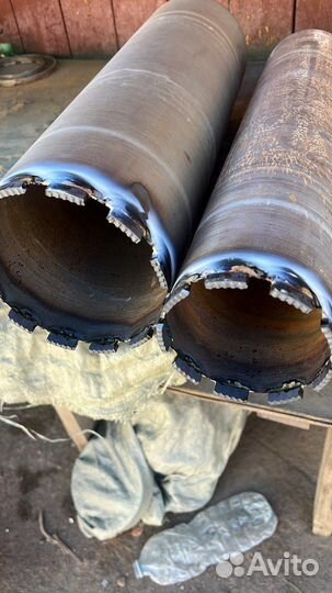 Восстановление алмазных коронок. Напайка