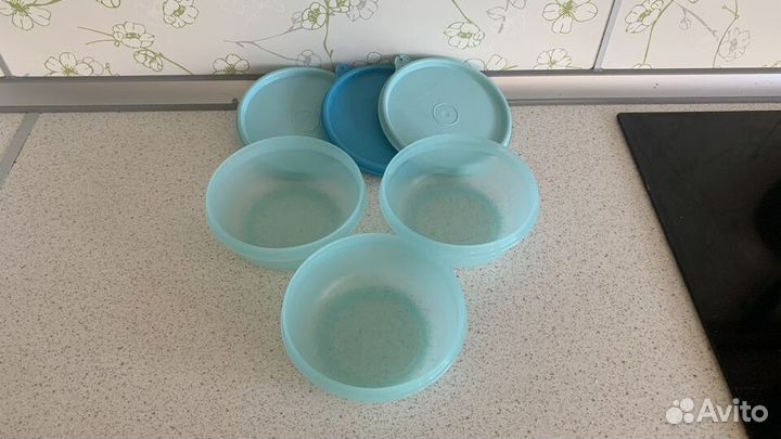 Контейнер tupperware 300 мл салатовые