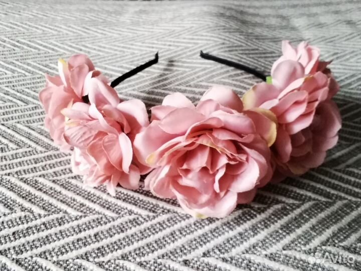 Венок на голову из цветов