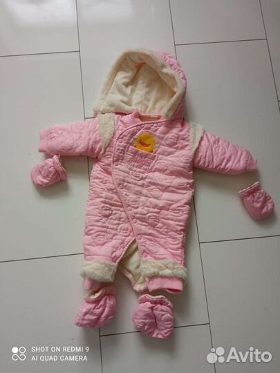 Комбинезон демисезонный детский 62 68
