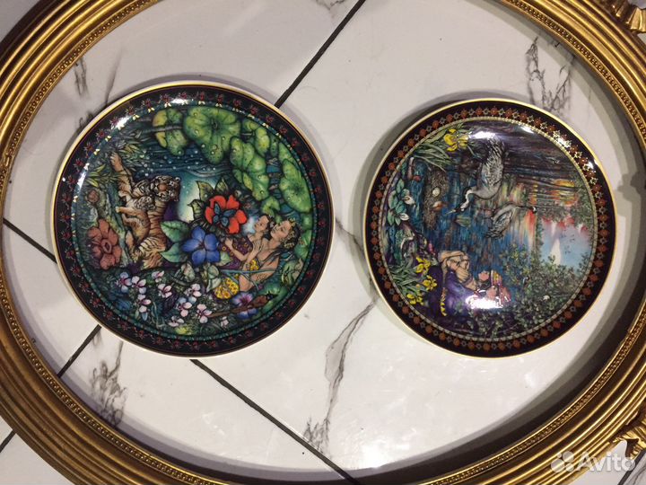 Вилерой тарелки коллекционные