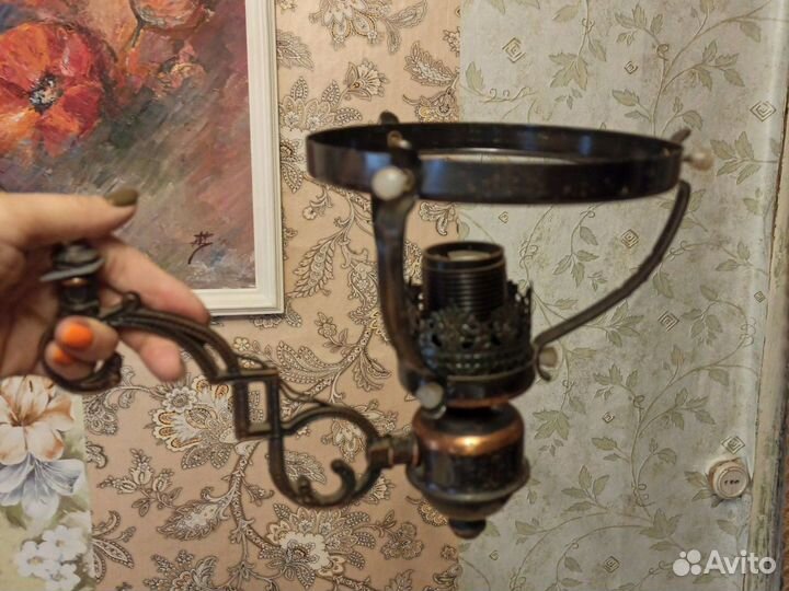 Плафон керосинка запчасти для люстры СССР