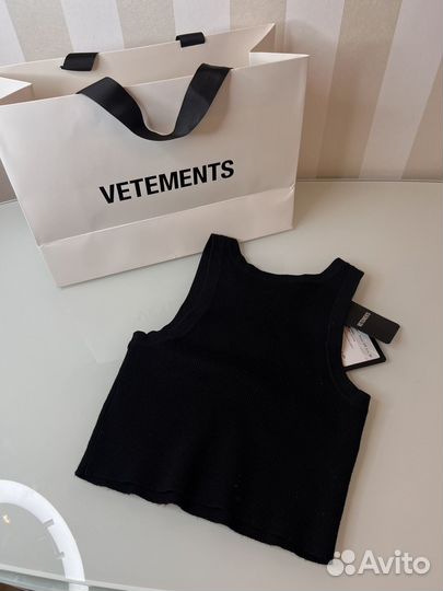Vetements топ оригинал