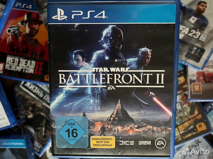 Диск PS4 Star Wars Battlefront 2