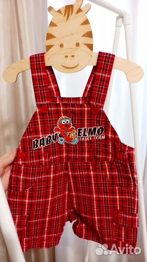 Пакет летних вещей на мальчика 74-80-86