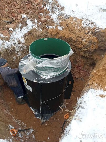 Установка септика за 1 день