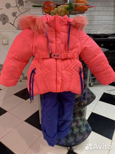 Зимний комплект (штаны куртка) на 1-2года