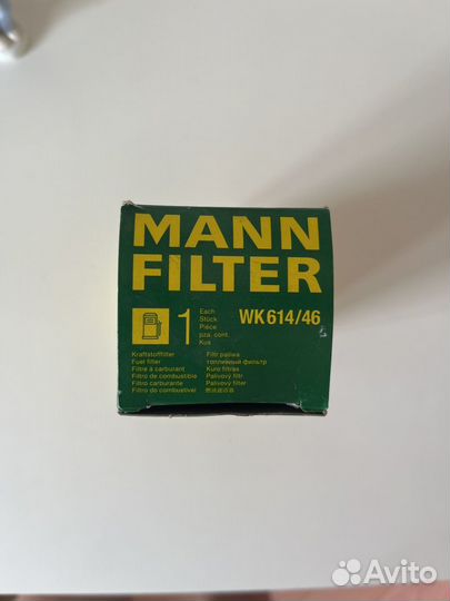 Топливный фильтр mann filter WK614/46