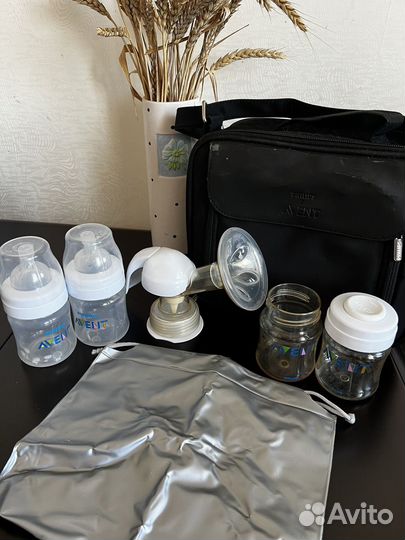 Молокоотсос ручной philips avent scf