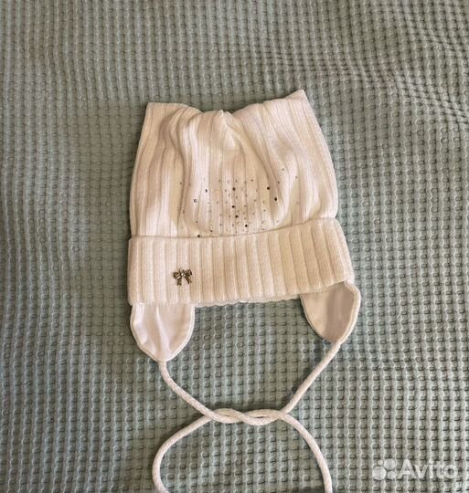 Шапочка деми на девочку 6-8 лет