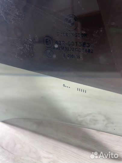 Стекло двери заднее правое Bmw 1 хэтчбек 2008