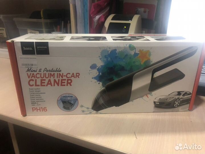 Портативный пылесос hoco