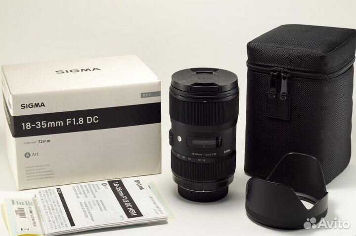 Sigma AF 18-35mm f/1.8 DC HSM Art Nikon F