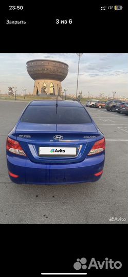 Hyundai Solaris 1.4 AT, 2011, 210 000 км