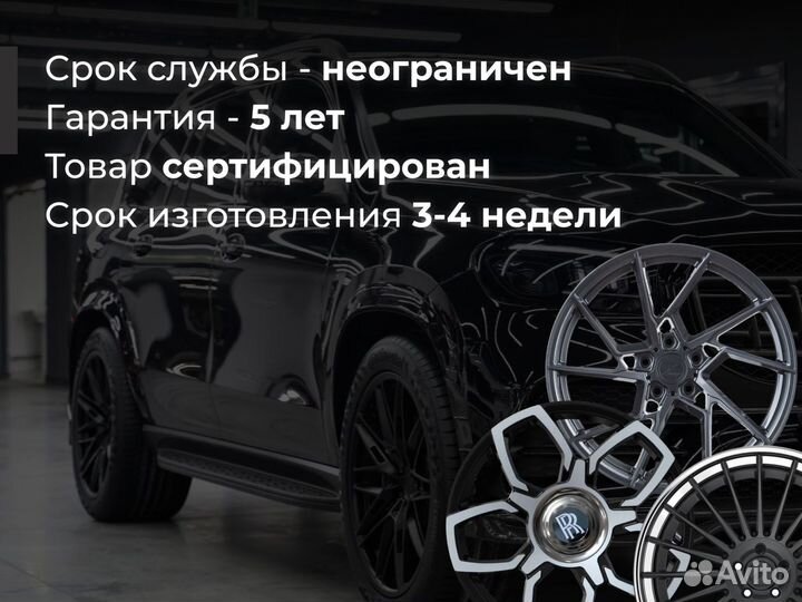 Кованые диски R21 Rolls-Royce Phantom,Cullinan