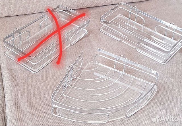 Полка навесная для ванной