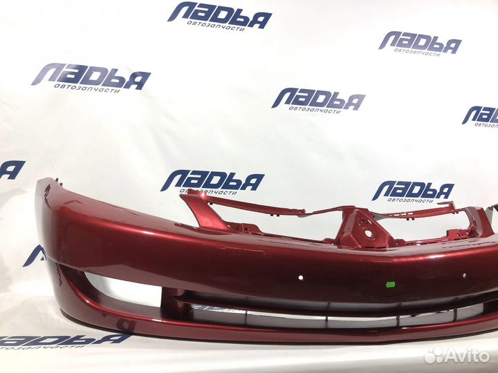 Бампер Mitsubishi lancer 9 (06) передний Красный R20