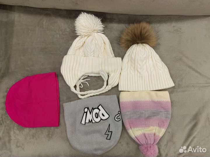 Шапки весна-осень р. 54-56