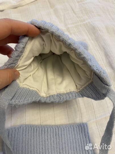 Зимняя Шапка и снуд 38-40