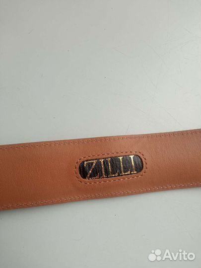 Ремень кожаный 100/34 Zilli