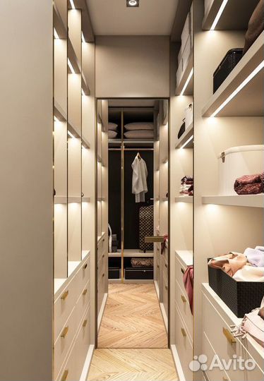 Гардеробная на заказ