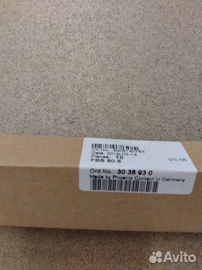 Перемычка Phoenix Contact fbst 500-PLC GY, FBS 5