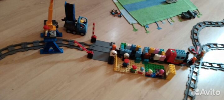 Lego duplo поезд железная дорога