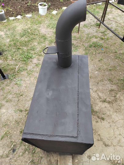 Печь буржуйка длительного горения