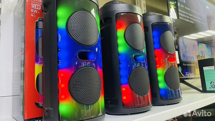 Блютуз колонка с подсветкой К6