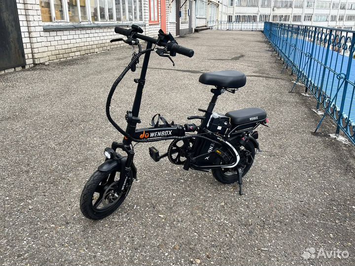 Электровелосипед Wenbox Mini, умещается в лифт