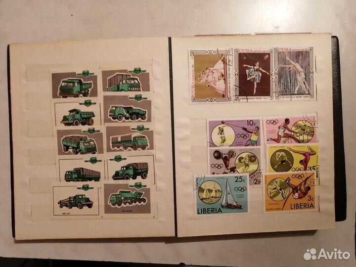 Альбом с марками СССР