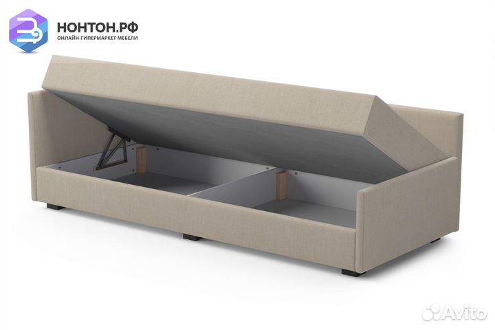 Тахта Гарди темно-бежевая