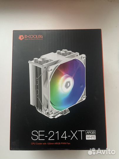Новые ID-cooling SE-214-XT argb White