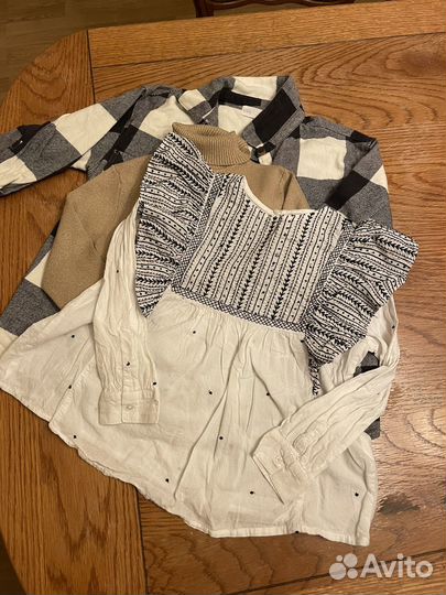 Вещи пакетом zara 116 на девочку