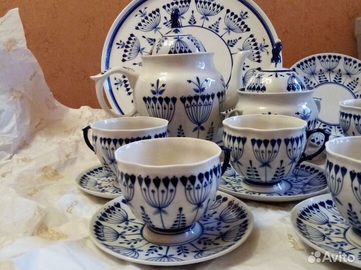 Чайный сервиз гжель