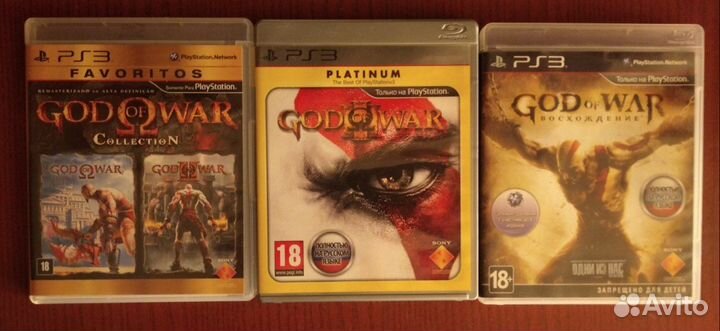 Диски на ps3