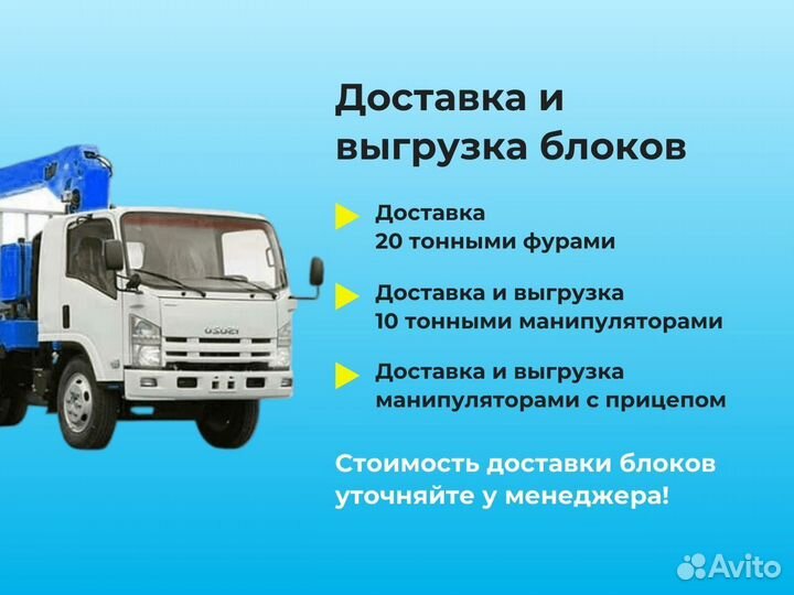 Газобетонные блоки Бонолит для строительства