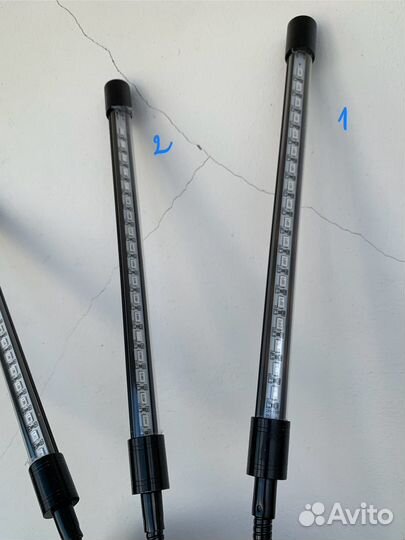 Фитолампа LED для растений/рассады (4 светильника)