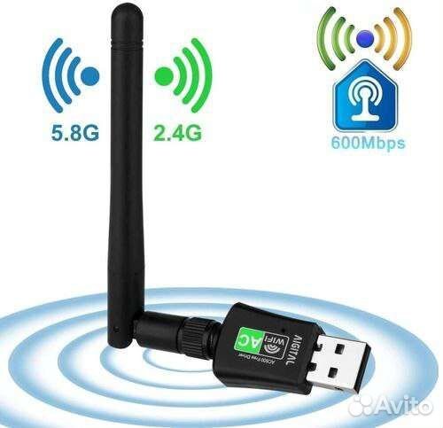 Wi-fi адаптер AC600