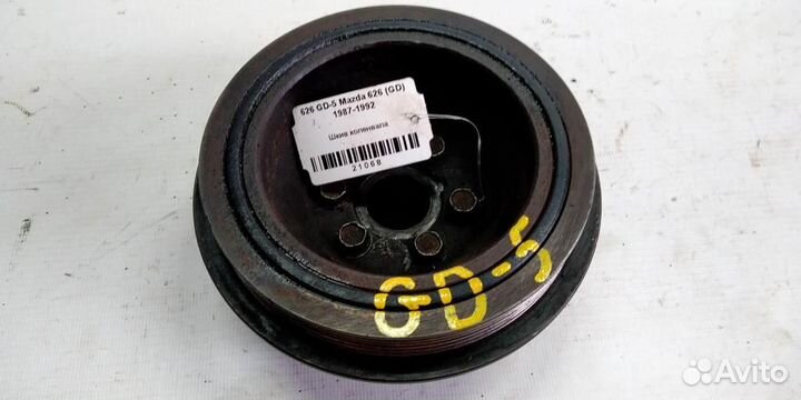 Шкив коленвала Mazda 626 GD 87-92г