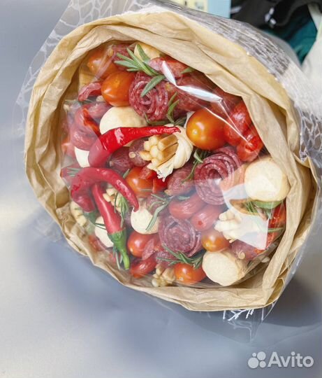 Букет свадебный мужской