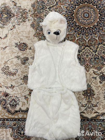 Костюм белочки для девочка. Костюм белого медведя