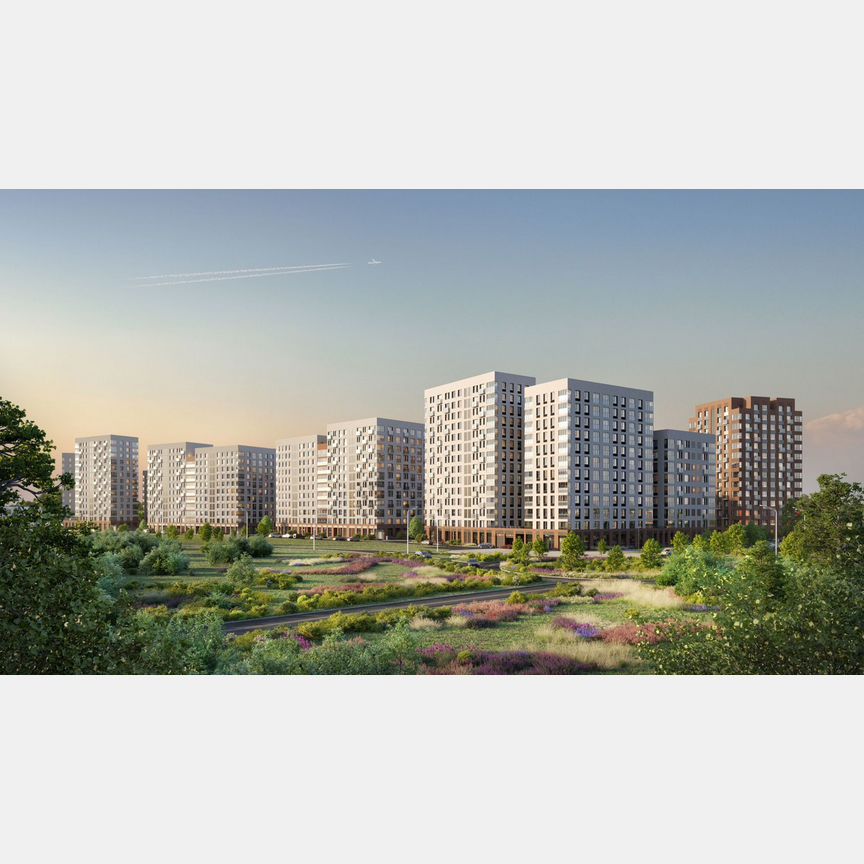 3-к. квартира, 58,8 м², 6/9 эт.