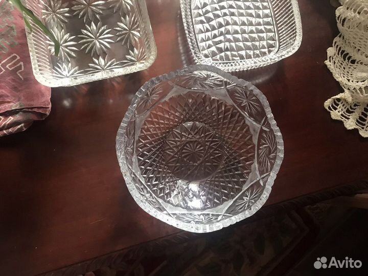 Хрустальные салатницы