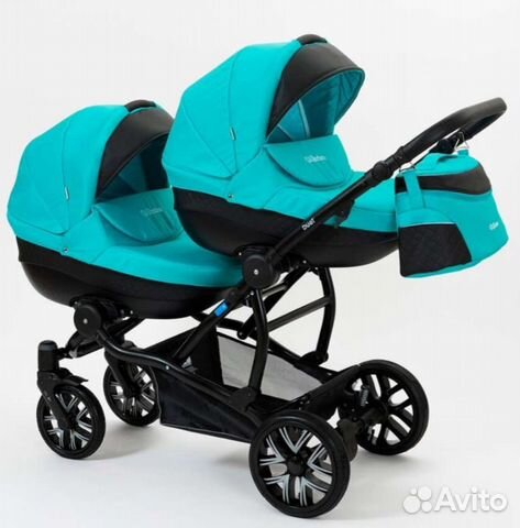 Коляска для двойни Duet 2в1
