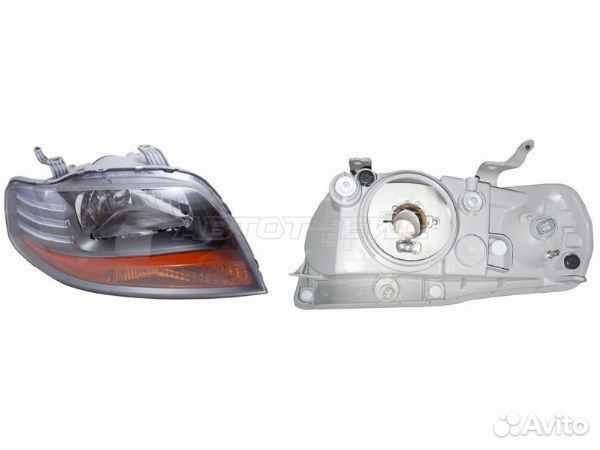 Фара chevrolet aveo, chevrolet aveo (T200) / daewoo kalos 02, daewoo kalos