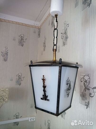 Светильник подвесной винтаж