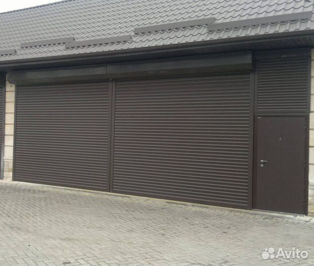 Автоматические гаражные ворота с установкой