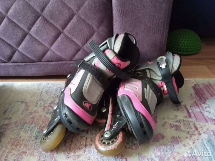Роликовые коньки детские раздвижные