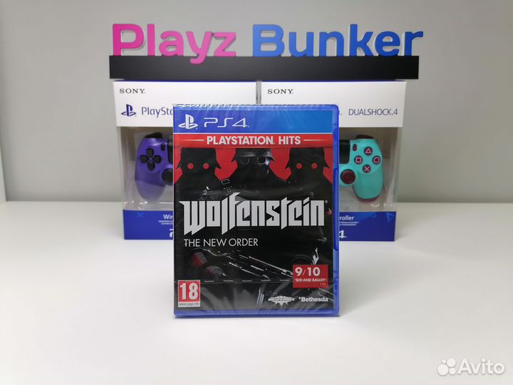 Wolfenstein the New order Новый PS4